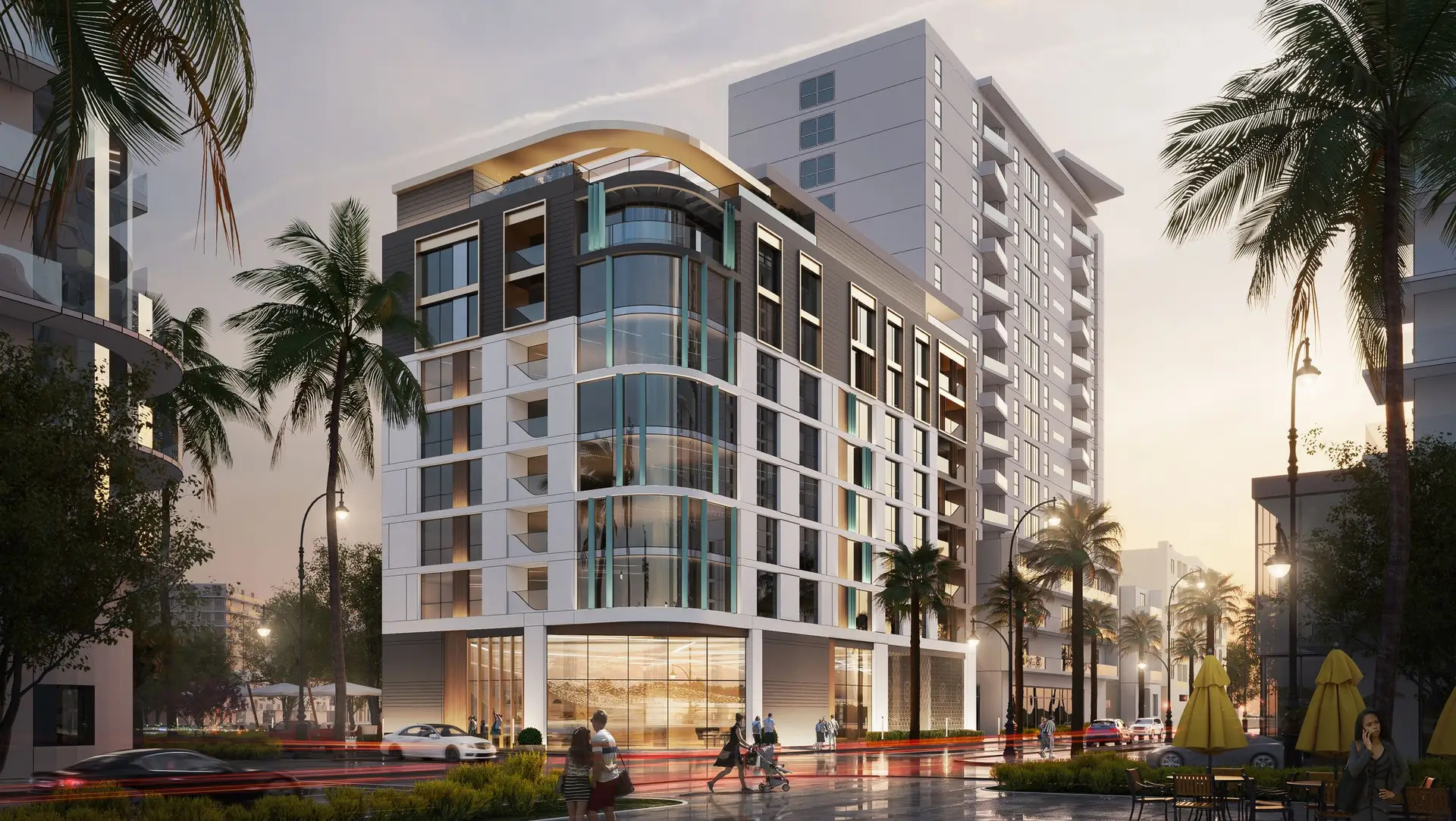 Residential Towers: Concept design of residential apartment towers in Nepal, image 1 of 2
