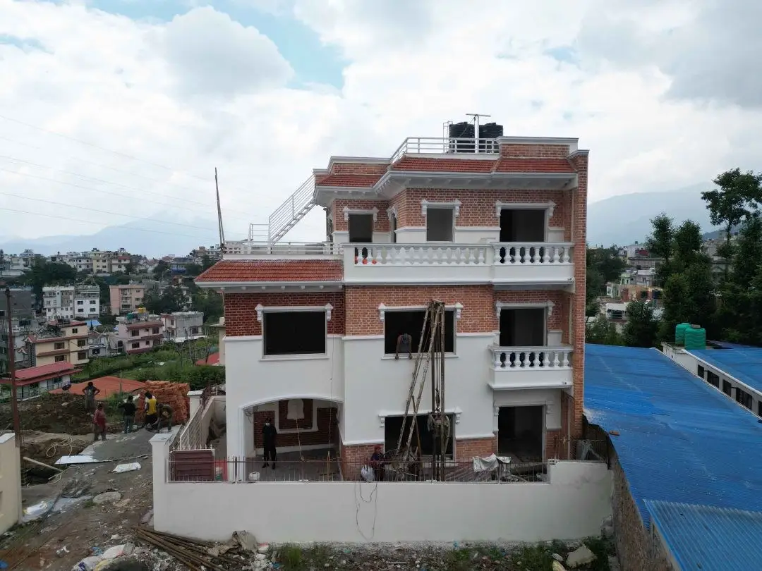 Hillside Family Home: Family house with valley views, built by HNG in Nepal, image 1 of 2