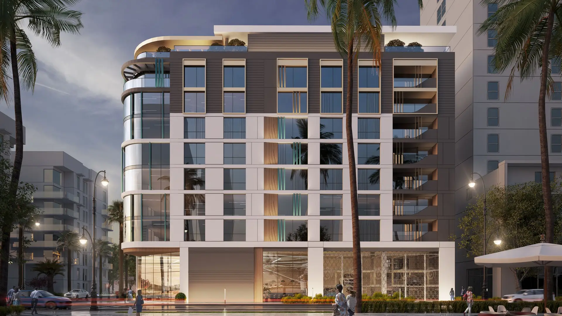 Residential Towers: Concept design of residential apartment towers in Nepal, image 2 of 2
