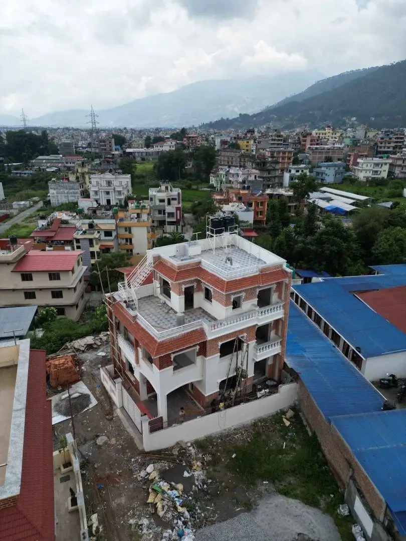 Hillside Family Home: Family house with valley views, built by HNG in Nepal, image 2 of 2